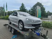Gebraucht Peugeot 206 CC Quiksilver 109 PS (80 kW) 2005 Silber Cabrio