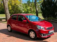 Gebraucht Mitsubishi Space Star 70 PS (51 kW) 2018 Rot Kleinwagen