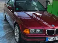 Gebraucht BMW 318 116 PS (85 kW) 1996 Rot Cabrio