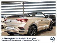 Gebraucht VW T-Roc Cabriolet R-line 150 PS (110 kW) 2021 Schwarz Cabrio