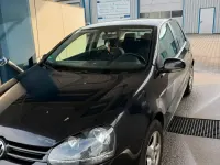 Gebraucht VW Golf V 2006 Schwarz Kleinwagen