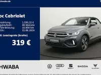 Gebraucht VW T-Roc R-line 150 PS (110 kW) 2023 Rauchgrau metallic schwarz SUV