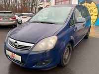Gebraucht Opel Zafira Design Edition 125 PS (91 kW) 2011 Blau Van / Kleinbus