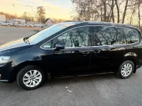 Gebraucht VW Sharan Allstar 150 PS (110 kW) 2016 Schwarz Van / Kleinbus