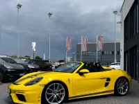 Gebraucht Porsche 718 Spyder 420 PS (308 kW) 2020 Gelb Cabrio