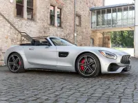 Gebraucht Mercedes AMG GT C AMG 557 PS (409 kW) 2018 Silber Cabrio
