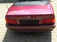 Gebraucht Mercedes SL300 1990 Rot Cabrio