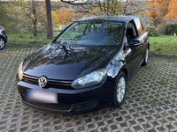 Gebraucht VW Golf VI 80 PS (58 kW) 2009 Schwarz Kleinwagen
