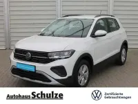 Gebraucht VW T-Cross IQ Drive 95 PS (69 kW) 2024 Weiß SUV