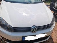 Gebraucht VW Golf VI Highline 122 PS (89 kW) 2010 Weiß Kleinwagen
