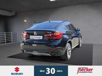 Gebraucht BMW X6 Performance 313 PS (230 kW) 2016 Black sapphire metallic (metallic) SUV
