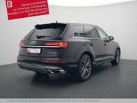 gebraucht Audi Q7 55 e quattro S line TIPTRONIC NAVI ACC PANO, Schwarz