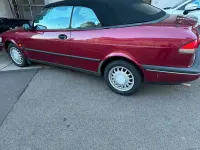 Gebraucht Saab 900 Cabriolet 150 PS (110 kW) 1994 Rot Cabrio