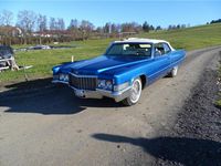 Second-hand Cadillac Deville 325 CP (239 kW) 1970 Albastru Berlinǎ