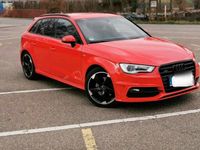 Gebraucht Audi A3 S-Line 184 PS (135 kW) 2014 Rot Limousine