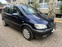 Gebraucht Opel Zafira Elegance 116 PS (85 kW) 2000 Blau Van / Kleinbus