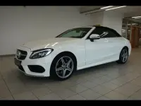Gebraucht Mercedes C200 AMG line 184 PS (135 kW) 2017 Weiß Cabrio