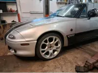 Gebraucht Mazda MX5 116 PS (85 kW) 1991 Silber Cabrio