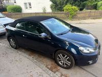 Gebraucht VW Golf Cabriolet Life 140 PS (102 kW) 2014 Blau Cabrio