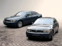 Gebraucht BMW 745 333 PS (244 kW) 2004 Blau Limousine