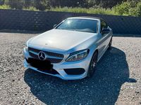 Gebraucht Mercedes C220 AMG line 170 PS (125 kW) 2017 Silber Cabrio