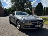 Gebraucht Mercedes SLK200 184 PS (135 kW) 2015 Grau Cabrio