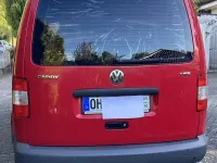 Gebraucht VW Caddy Life 80 PS (58 kW) 2009 Rot Van / Kleinbus