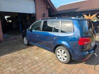 Gebraucht VW Touran 105 PS (77 kW) 2012 Blau Van / Kleinbus