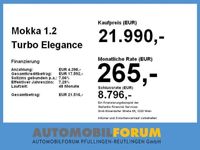 gebraucht Opel Mokka 1.2 Turbo Elegance FLA LM KAM LED KlimaA