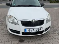 Gebraucht Skoda Fabia 60 PS (44 kW) 2009 Weiß Limousine