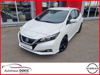 Gebraucht Nissan Leaf N-Connecta 110 kW (150 PS) 2022 Arctic solid white Kleinwagen