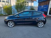 Gebraucht Ford Fiesta Trend 82 PS (60 kW) 2009 Blau Kleinwagen