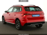 Gebraucht Skoda Kamiq Monte Carlo 150 PS (110 kW) 2023 Velvet red metallic SUV