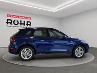 Gebraucht Audi Q5 S-Line 204 PS (150 kW) 2022 Navarrablau metallic SUV