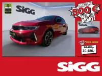 Gebraucht Opel Astra Ultimate 131 PS (96 kW) 2022 Chili rot (metallic) Limousine