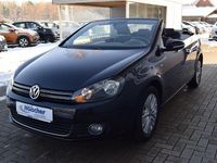 Gebraucht VW Golf Cabriolet Life 122 PS (89 kW) 2014 Schwarz Cabrio