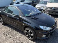 Gebraucht Peugeot 206 CC Platinum 109 PS (80 kW) 2005 Farbe schwarz obsidien/metalli Cabrio