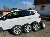 Gebraucht Ford C-MAX Titanium 125 PS (91 kW) 2016 Weiß Van / Kleinbus