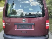 Gebraucht VW Caddy Trendline 86 PS (63 kW) 2011 Rot Van / Kleinbus