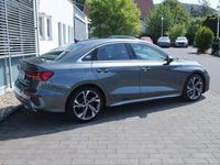 Gebraucht Audi A3 S-Line 150 PS (110 kW) 2021 Daytonagrau perleffekt Limousine