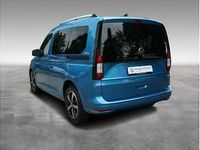 Neu VW Caddy Goal 122 PS (89 kW) 2025 Blau (costa azul metallic) Van / Kleinbus
