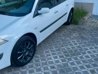 Gebraucht Renault Mégane GrandTour 99 PS (72 kW) 2008 Weiß Kombi