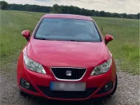 Gebraucht Seat Ibiza 86 PS (63 kW) 2009 Rot Kleinwagen