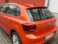 Gebraucht VW Polo Highline 116 PS (85 kW) 2017 Orange Kleinwagen