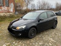 Gebraucht VW Golf VI Highline 122 PS (89 kW) 2010 Schwarz Kleinwagen