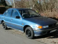 Gebraucht Mitsubishi Lancer 97 PS (71 kW) 1990 Blau Limousine