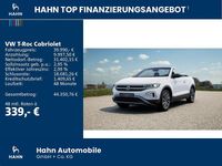 Gebraucht VW T-Roc Cabriolet 150 PS (110 kW) 2026 Pure white uni schwarz Cabrio