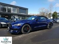 Gebraucht Ford Mustang 317 PS (233 kW) 2018 Blau metallic Cabrio