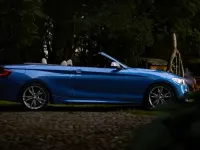 Gebraucht BMW M235 Performance 326 PS (239 kW) 2016 Blau Cabrio