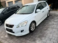 Gebraucht Kia Ceed 2007 Weiß Kleinwagen